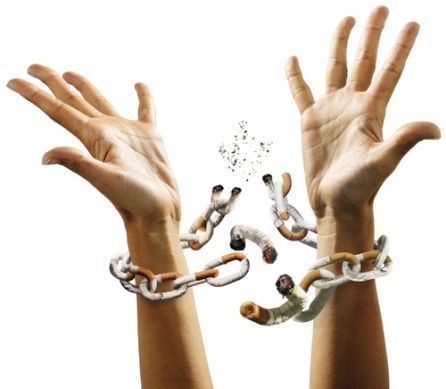 Free yourself from the chains of tobacco.