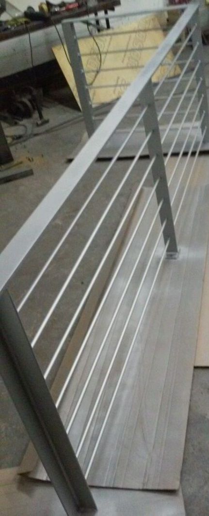 1. After Picture of the New Handrails. Painted.