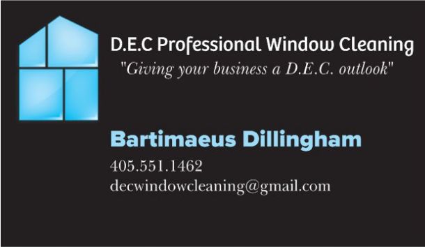 D.E.C professional window cleaning