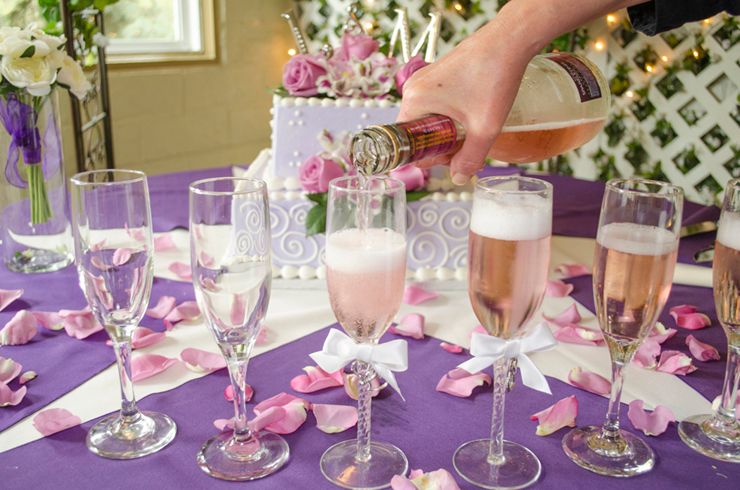 Your Reception is another great time to include ce
