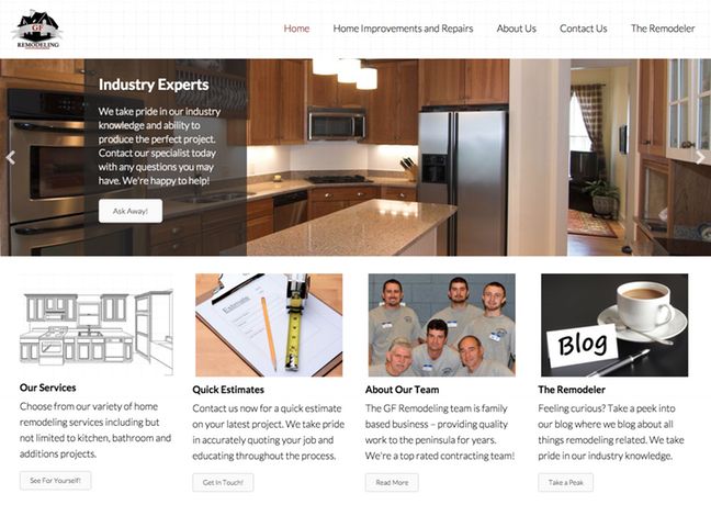GF Remodeling - Remodeling Company | RC Creative -