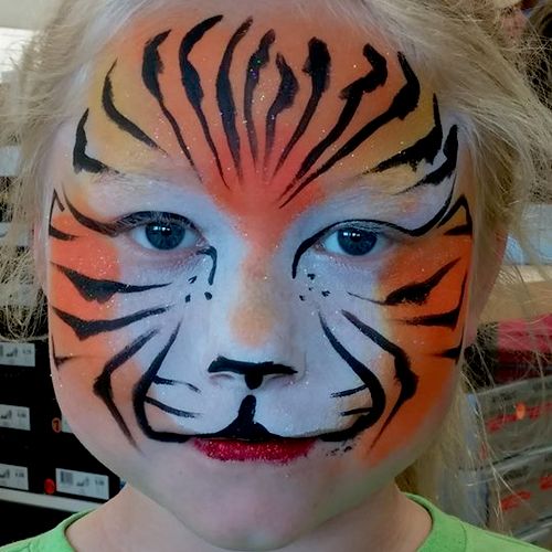 Roar  -- Tiger Face Painting