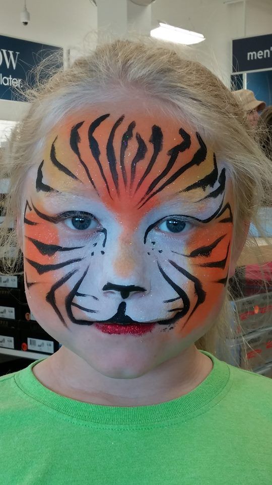 Roar  -- Tiger Face Painting