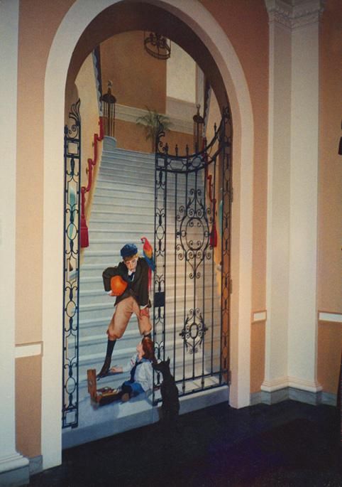 This is a Mural for the Smithsonian Institute Exhi
