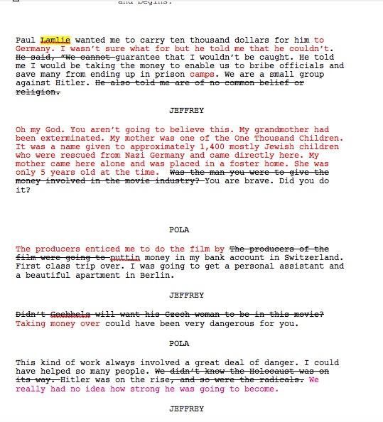 Editing Script