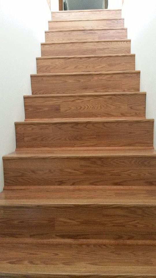 Mandy's stairs.