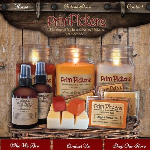 Soy Candle Company Website