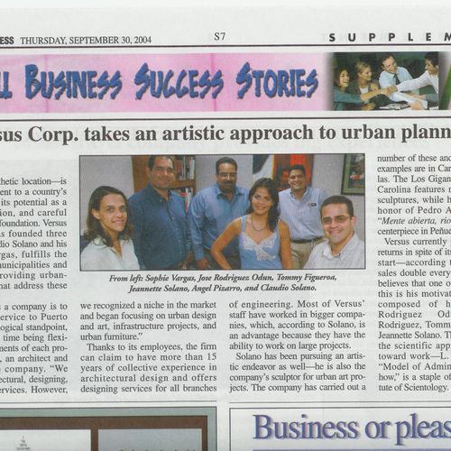 Caribbean Business Interview - 2004ish