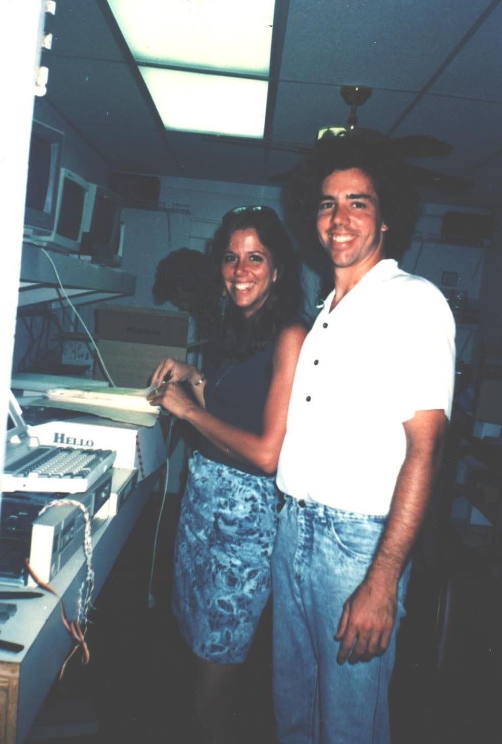 Old pic of me and my older brother who got me star