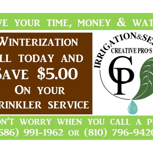 Save time and money when you call a pro! 