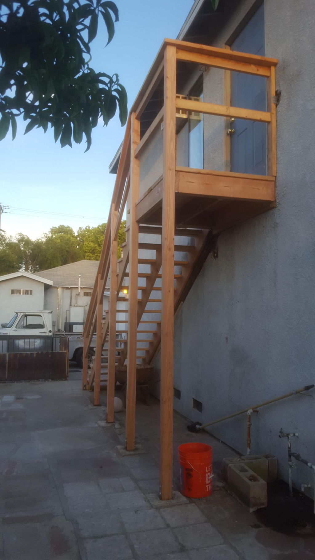 New staircase