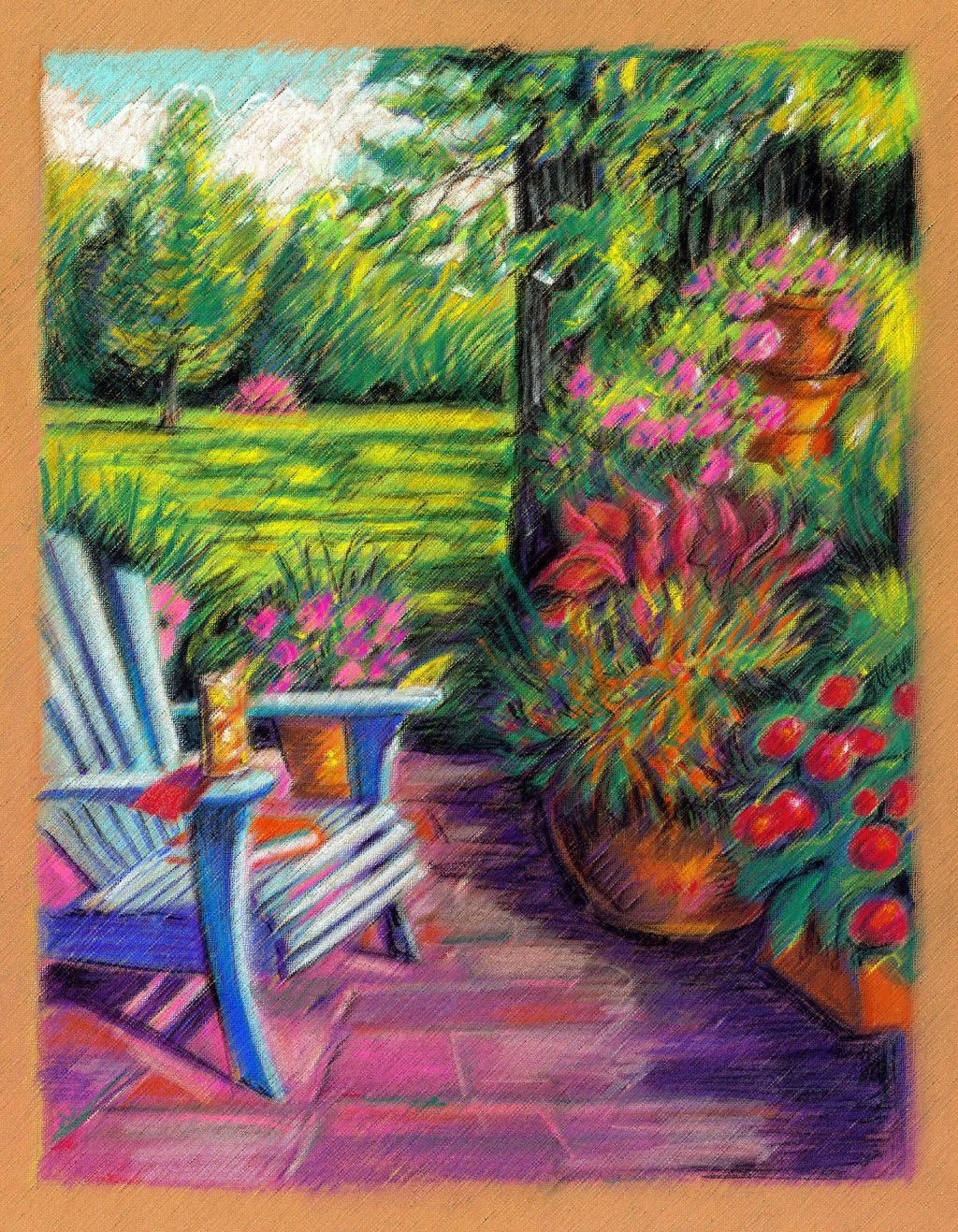 Illustration for outdoor catalog 2014