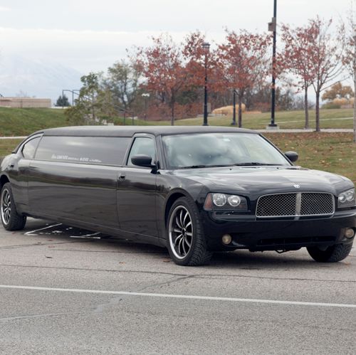 Dodge Charger Stretch Limousine, seats up to 10