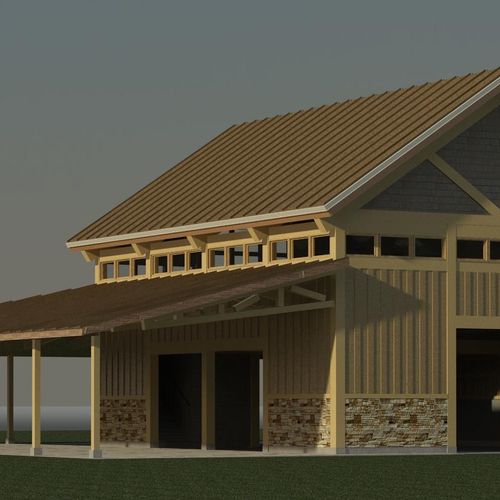 New pole barn concept in Sandy, UT