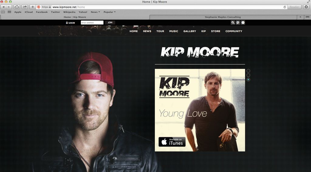 Account manager for chart-topper Kip Moore