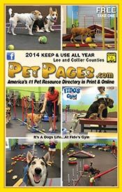 That's the Gym on the cover of the Pet Pages! We h