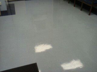 Finished floor at Southern Crescent Pediatrics in 