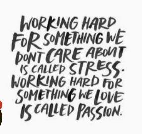 Stress vs. Passion 