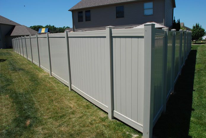 6 foot Vinyl Privacy Fence