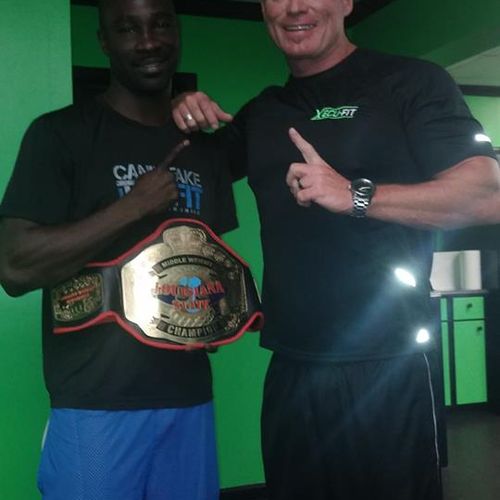 Me & Middle Weight Champ Tyrone