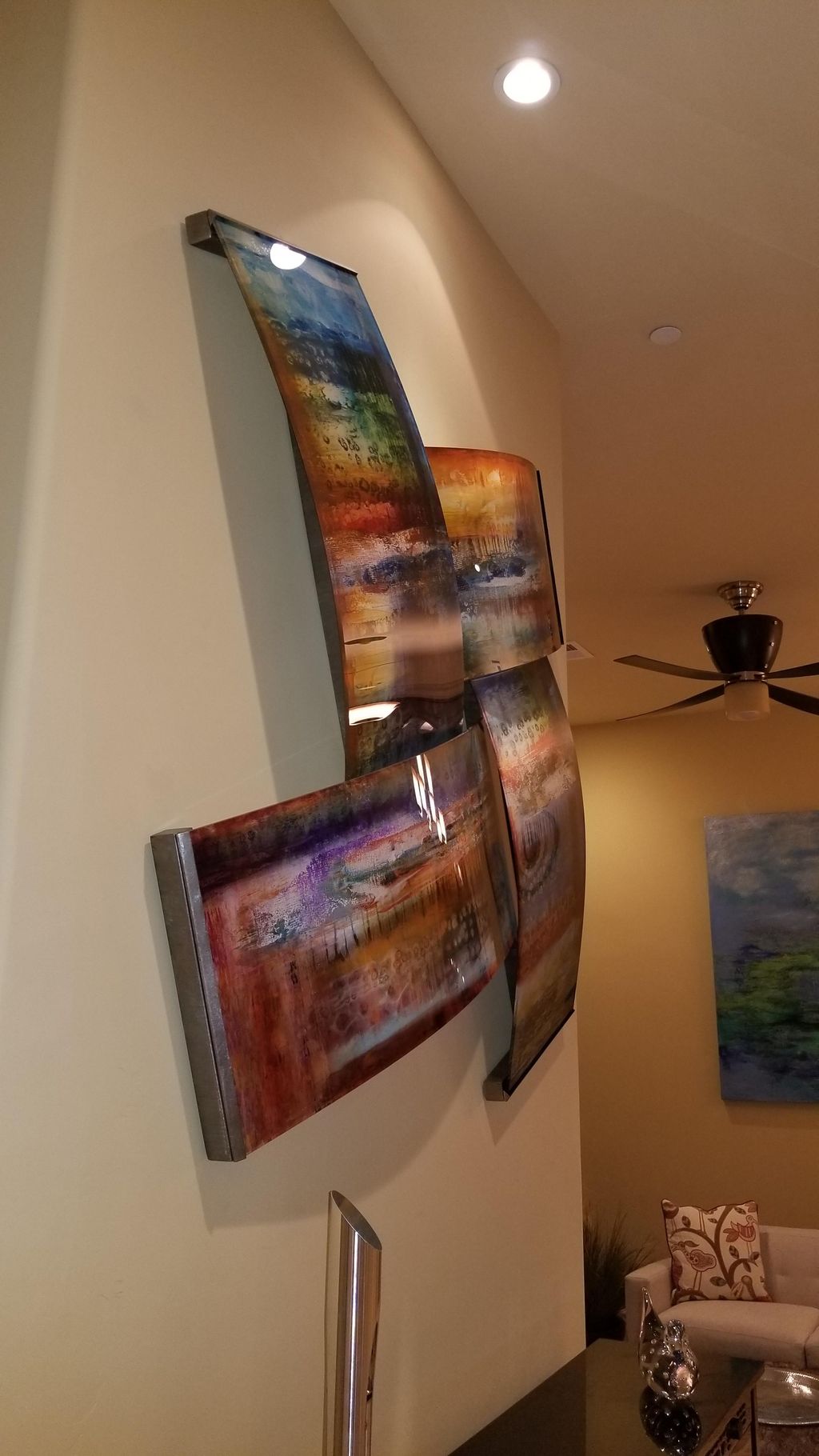 large art mounting