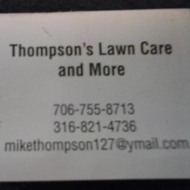 Thompson's Lawncare and More