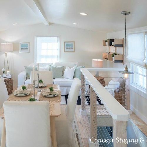 Beach house Vacant Staging