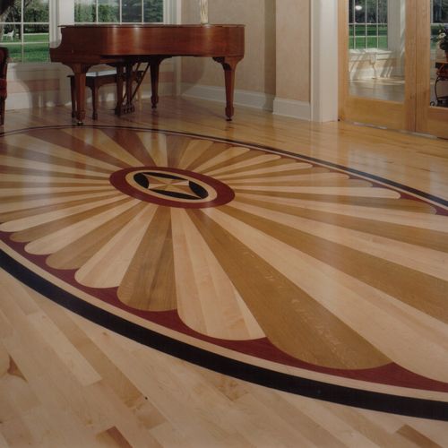 Custom Hardwood Floor Install