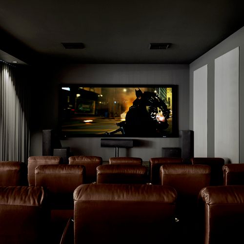 Custom 20 seat screening room for AKA Beverly Hill