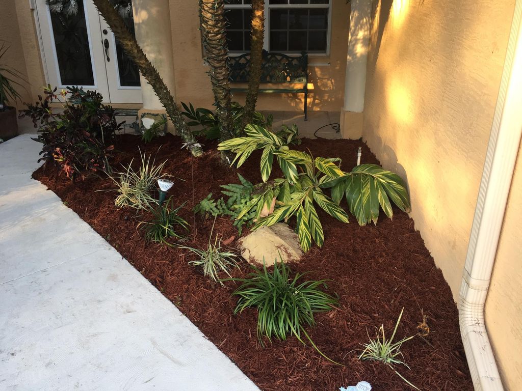 WEEDING,CLEANING OUT,NEW MULCH
