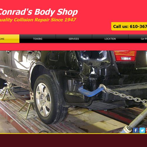 Conrads Body Shop of Gilbertsville PA uses Baldy D