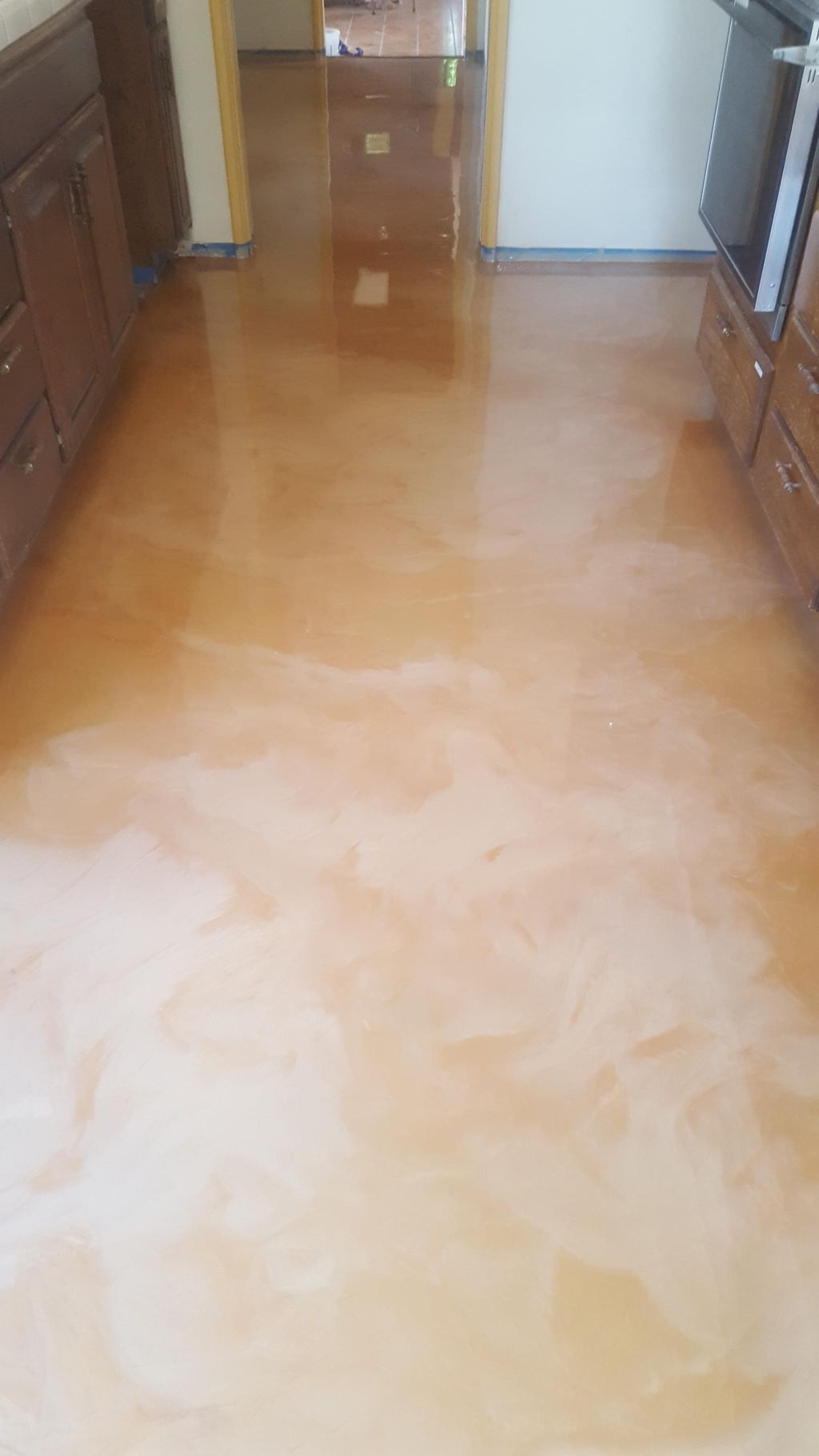 Designer Metallic Epoxy Flooring 