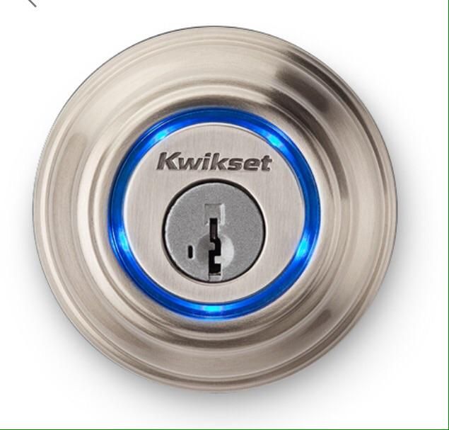 Kwikset Kevo deadbolt with Bluetooth 