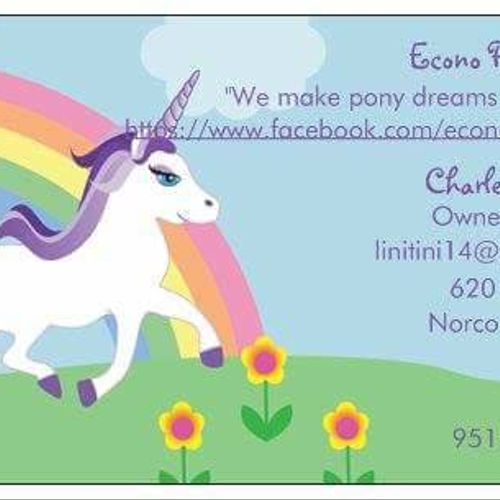 Let us make your pony dreams come true