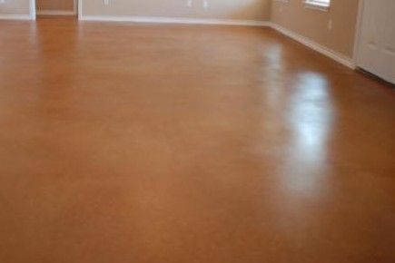 Stained concrete-Looks great, lots of color option