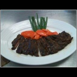 Slow marinated Grilled Flank Steak adds a touch of