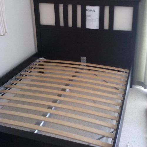 Hemnes Bed or any no storage bed $50 Flat