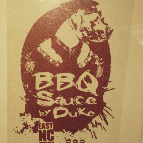 Duke's sells BBQ sauce in several local restaurant
