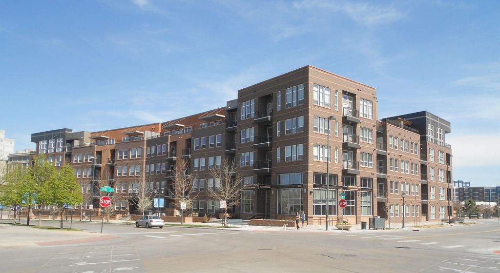 Riverfront Park Apartments, Downtown Denver; photo