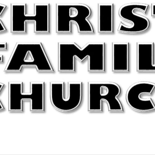 Church logo and signage.