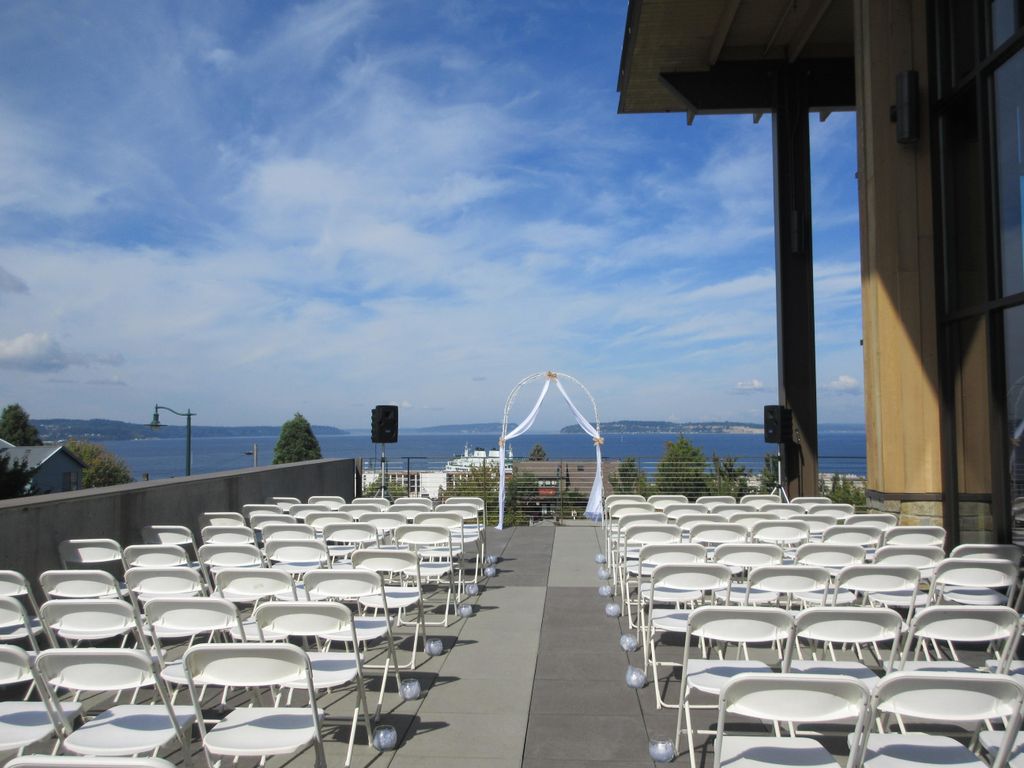 Mukilteo, Rosehill Community Center - Ceremony Set