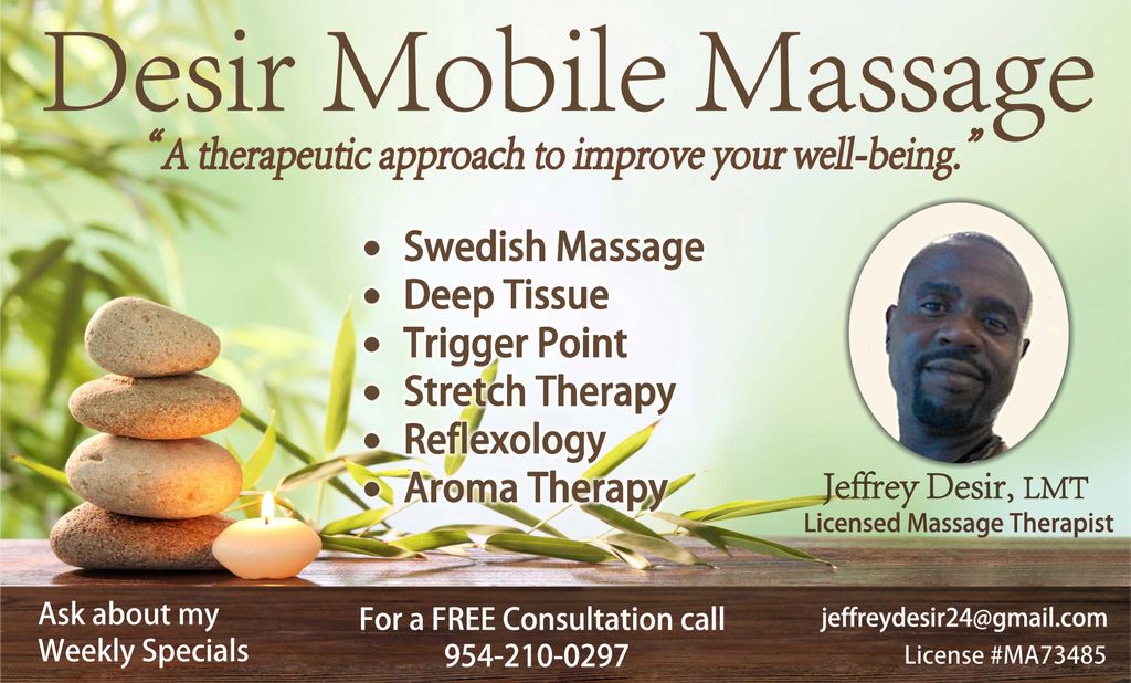 Jeffrey's Massage Therapist's Mobile