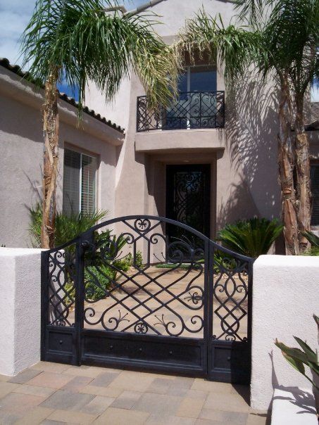 Wrought Iron Gate