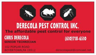 Derecola Pest Control Inc.