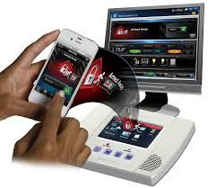 Access your alarm or cameras from the palm of your