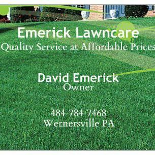 Emerick Lawncare and Landscaping