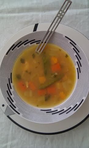 Cod and Vegetable Soup