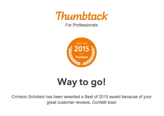 Award Winning Service!