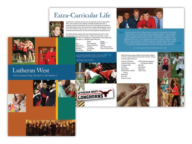 Viewbook for Lutheran West High School, highlighti