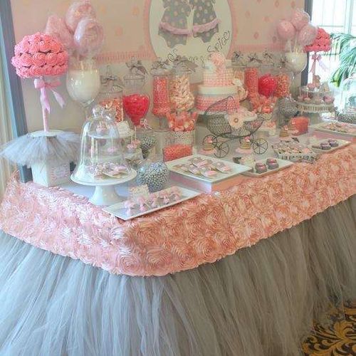 It's A Girl Baby Shower Candy Couture  Desert Bar
